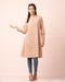 Pin-Tucked Detailed Knee Top 60201